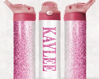 Personalized Summer Camp Water Bottle | Custom School Water Bottle | Custom Sports Bottle | Back to School | Girls School Bottle |