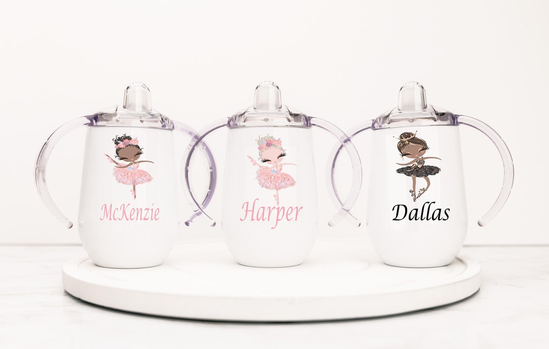 Sippy Cup Custom Sippy Cup Baby Girl Gift Baby Shower Gift Baby Girl