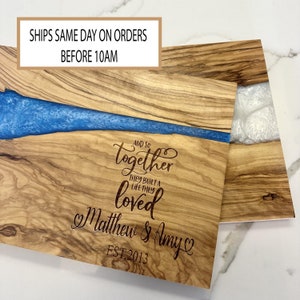 Personalized Chopping Board, Personalized Cutting Board, Wedding Gift, Charcuterie Board,Bridal Shower, Engraved Engagement Present