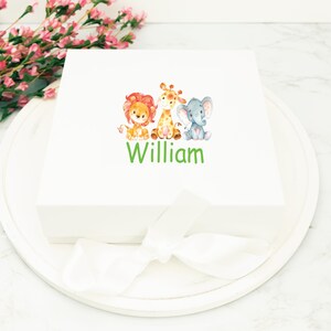 Personalized gift box | storage keepsake | Baby Keepsake Box | Baby Memory Box | Baby Shower Gift | Any Design | Gift Wrap