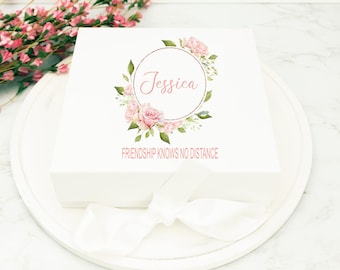 Personalized BIRTHDAY gift box, storage keepsake, 18th, 21st, 30th, 40th, 50th, 60th, birthday gift for her, bridesmaid gift, bride gift