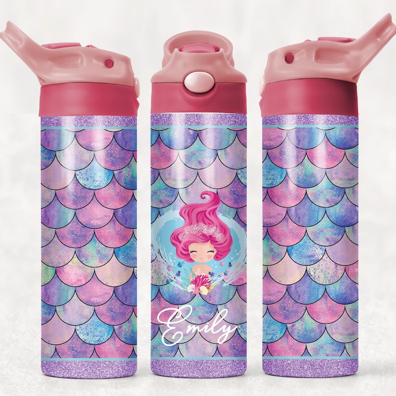 Flip Top Bottle - Mermaid