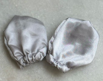 Silky/soft/soothing mittens perfect for eczema/ baby mittens