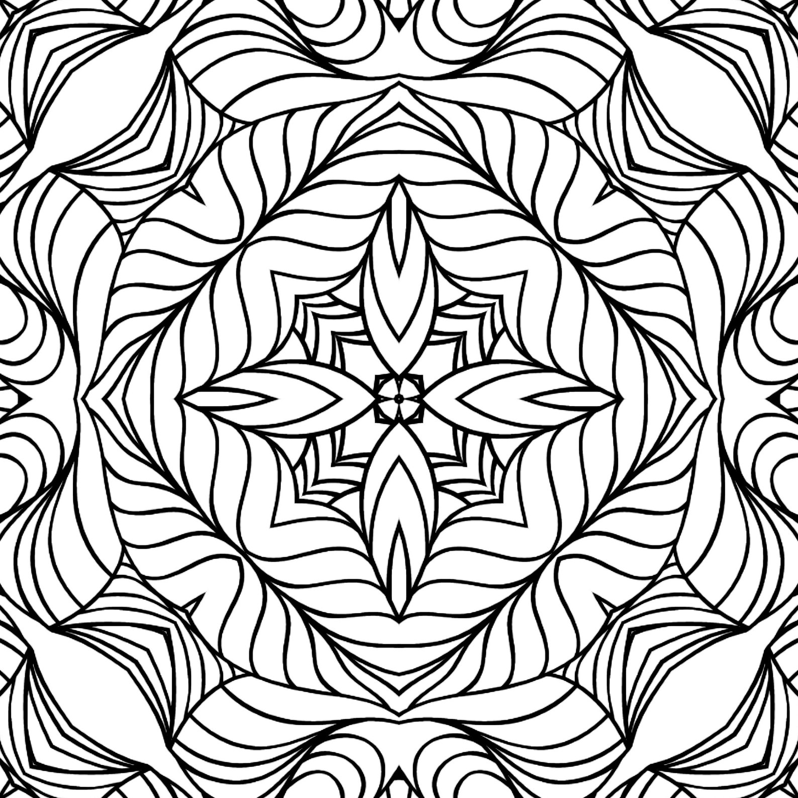 Unique Printable Mandala Adult - Il 1588xN.2973631532 Ri5l