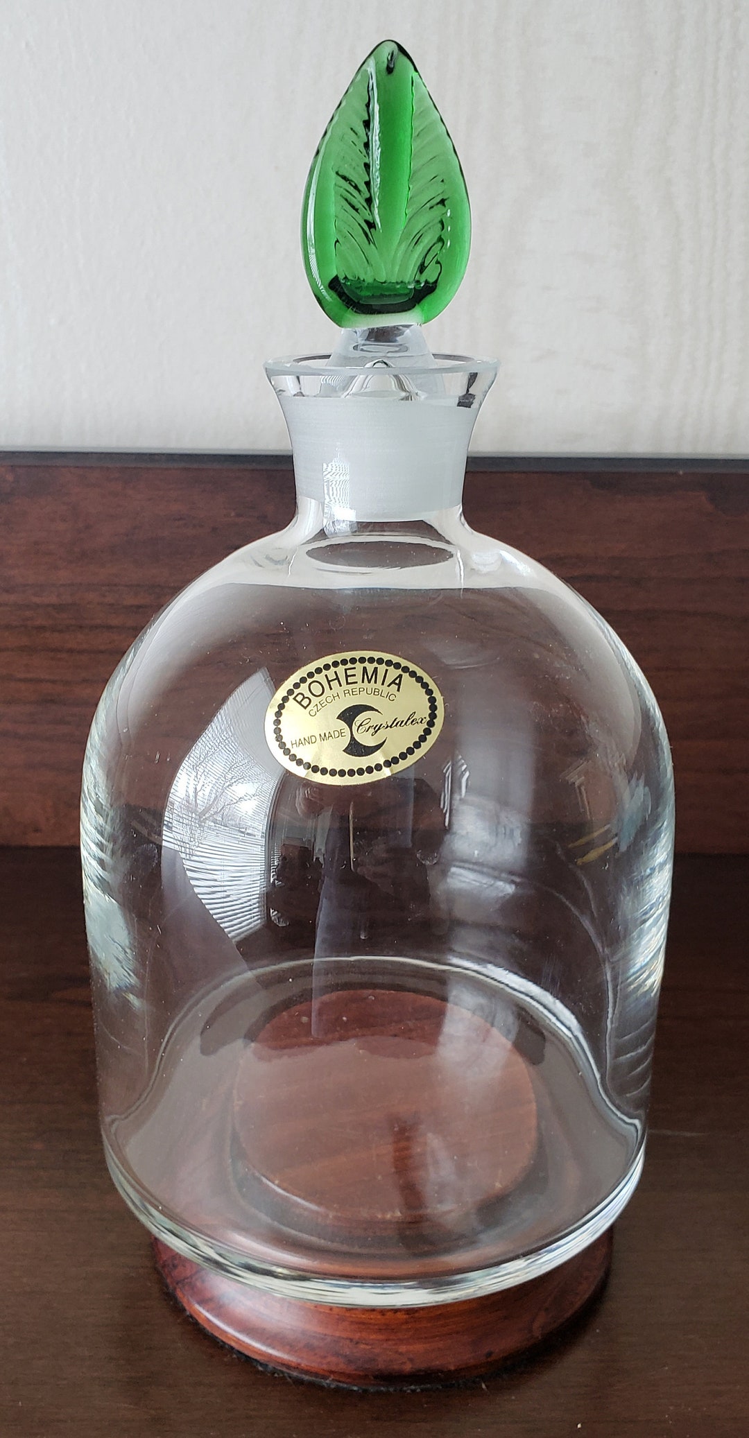 Bohemia Hand Made Crystalex Decanter Etsy