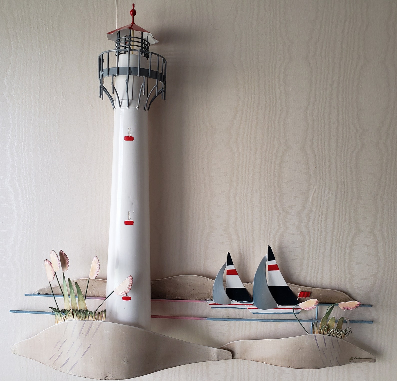 Nautical Metal Wall Art Etsy UK