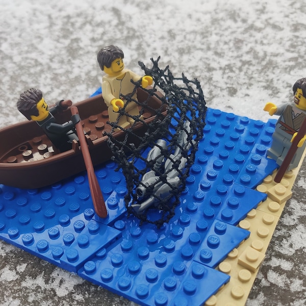 Jesus Calls the First Disciples in Lego