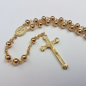 Princely Rosary - 14k gf