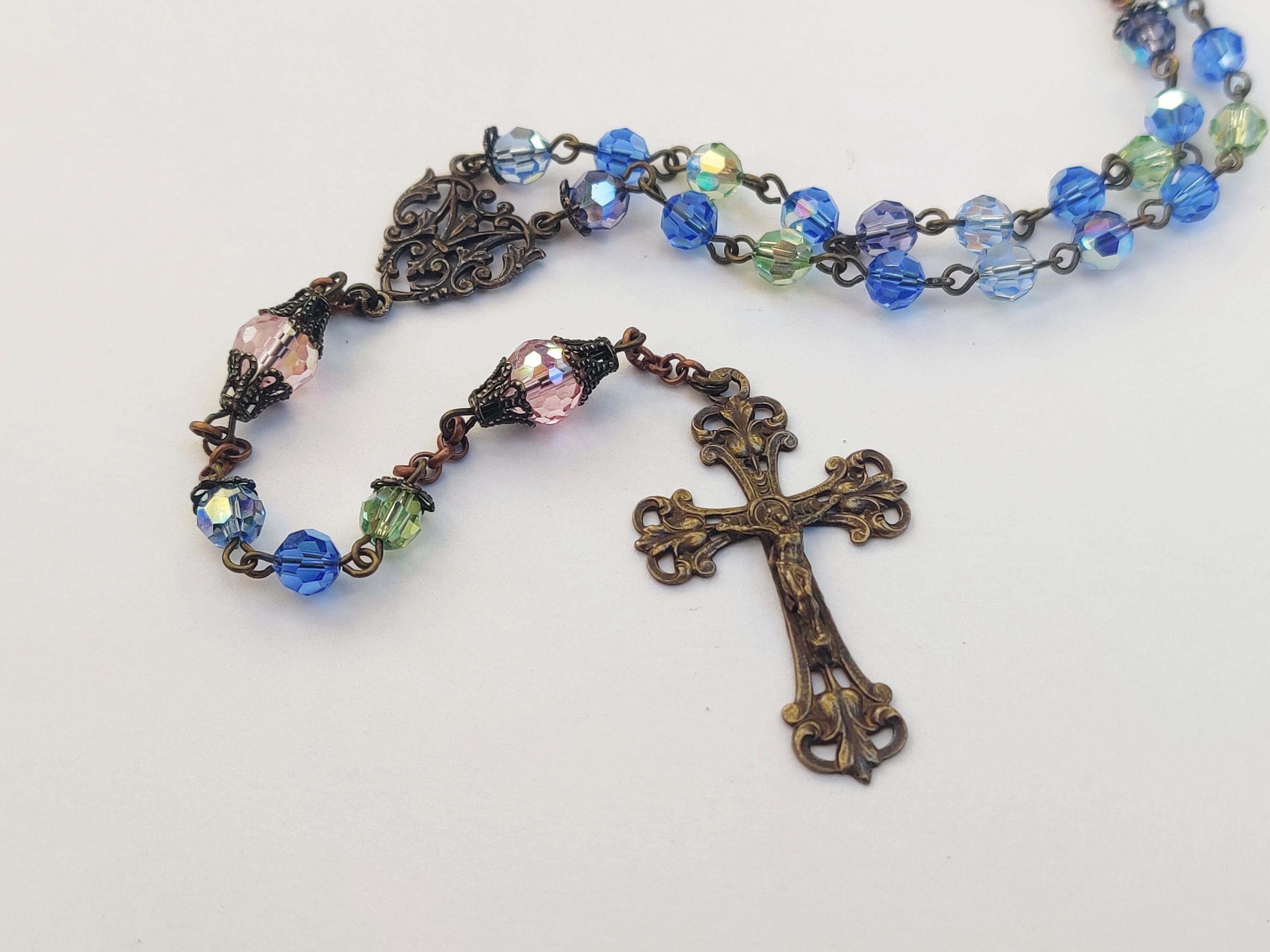 Wedding Rosary Swarovski Crystal Ireland