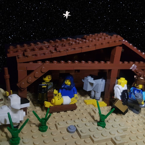 Krippe aus Lego