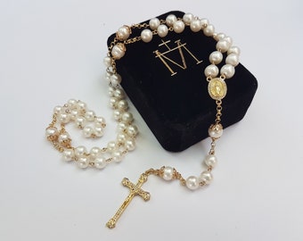 Queenly Rosary - AAA Perlen + 14k gf