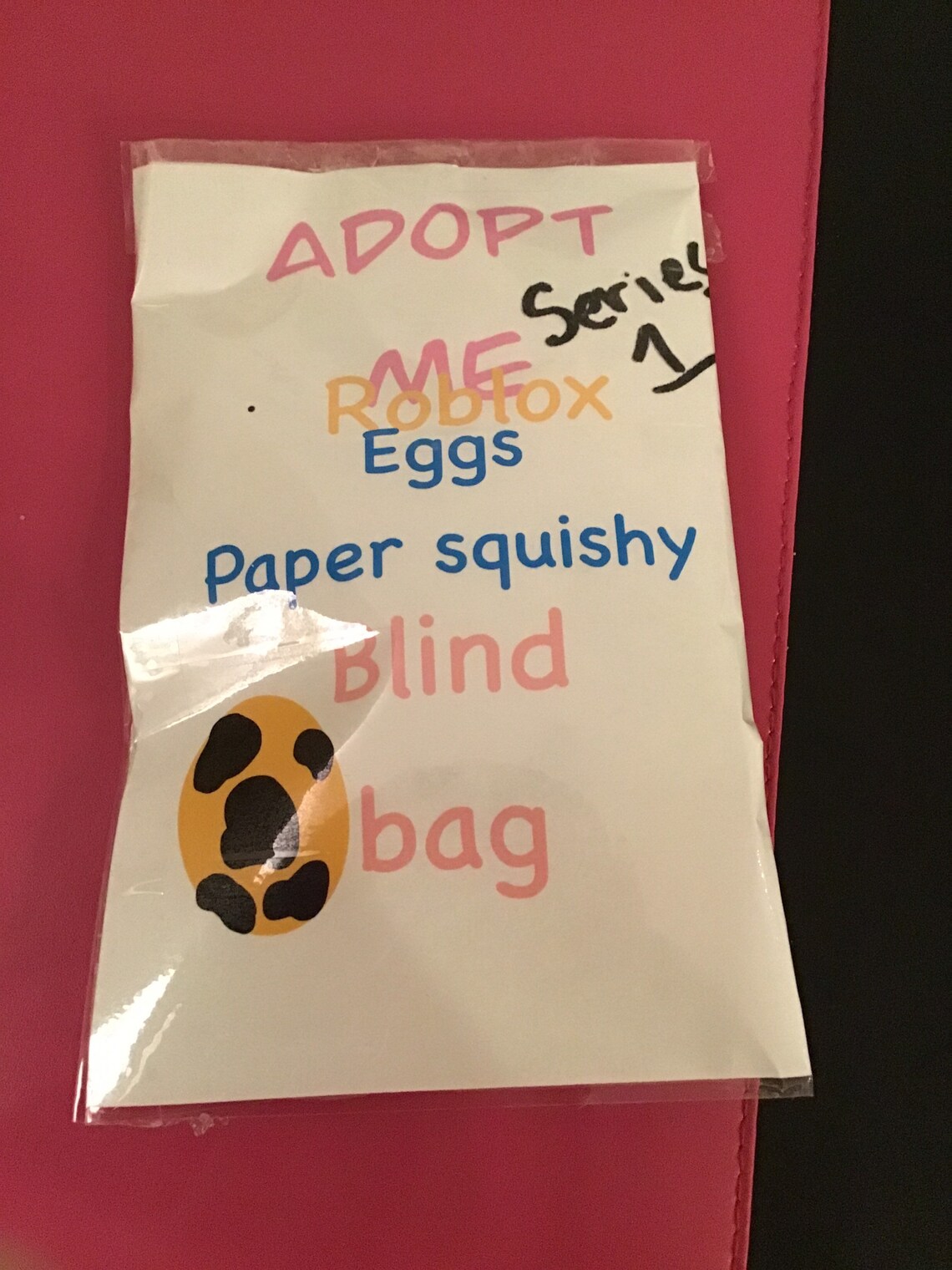 Diy adopt me Roblox egg blind bags. Not a Roblox or Adopt me Etsy