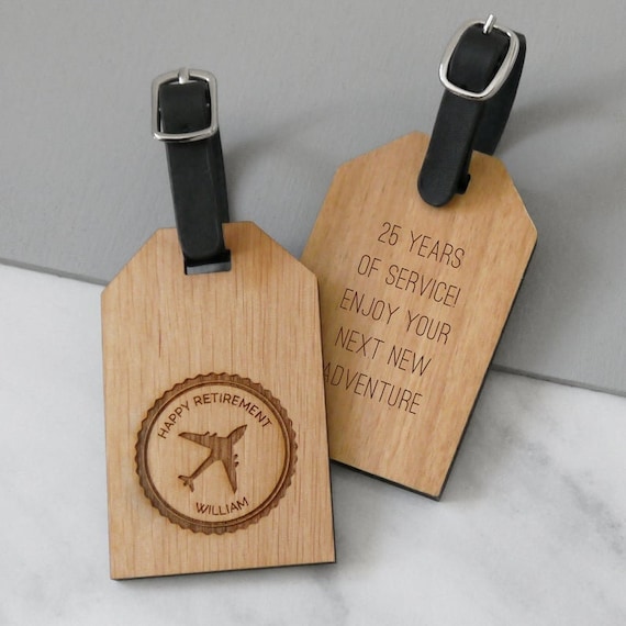 Retirement Luggage Tag Retirement Gifts for Men Retirement