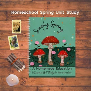 Homeschool Lente-eenheid Studie Seizoensgebonden Homeschool Natuurstudie Leren in gezinsstijl