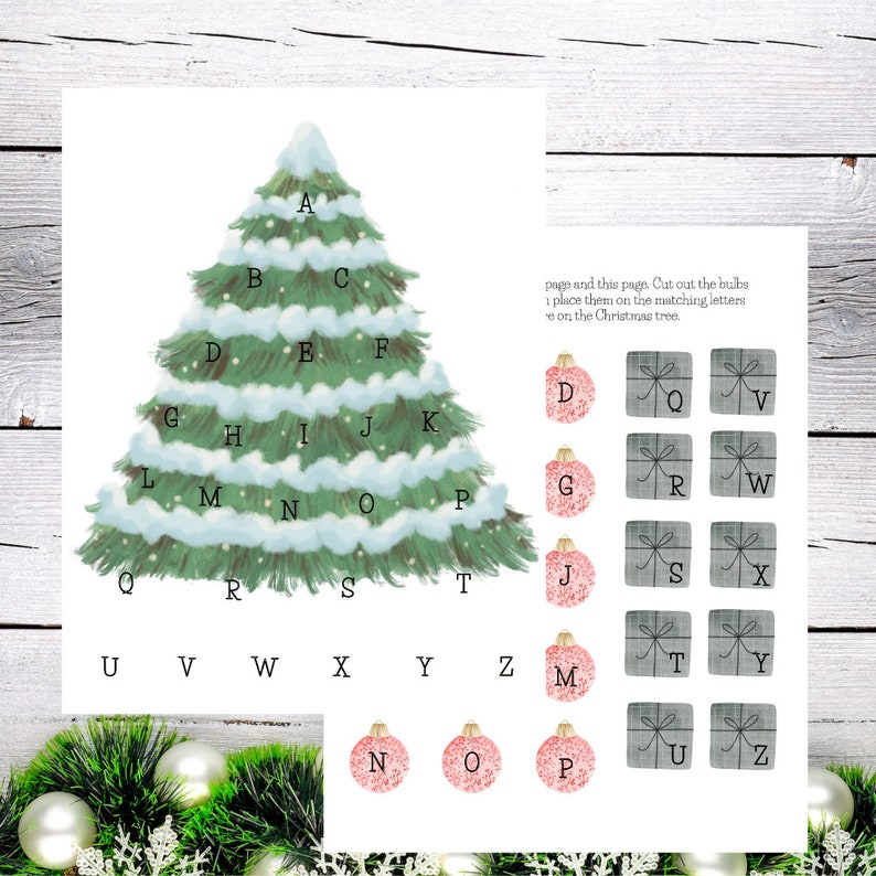 Preschool Christmas Homeschool Unit Study Holiday Bundle Learning Pack ...