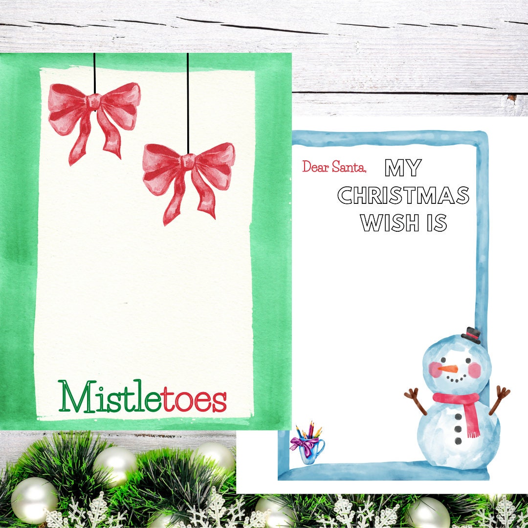 Preschool Christmas Homeschool Unit Study Holiday Bundle Learning Pack ...