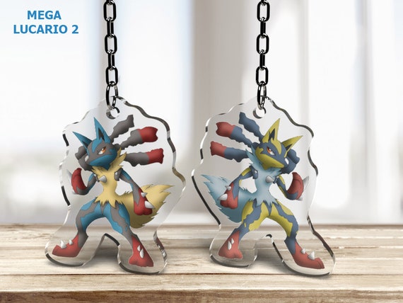 Pokemon Plush 5 Pcs/ Lot Lucario Shiny Lucario Mega Lucario