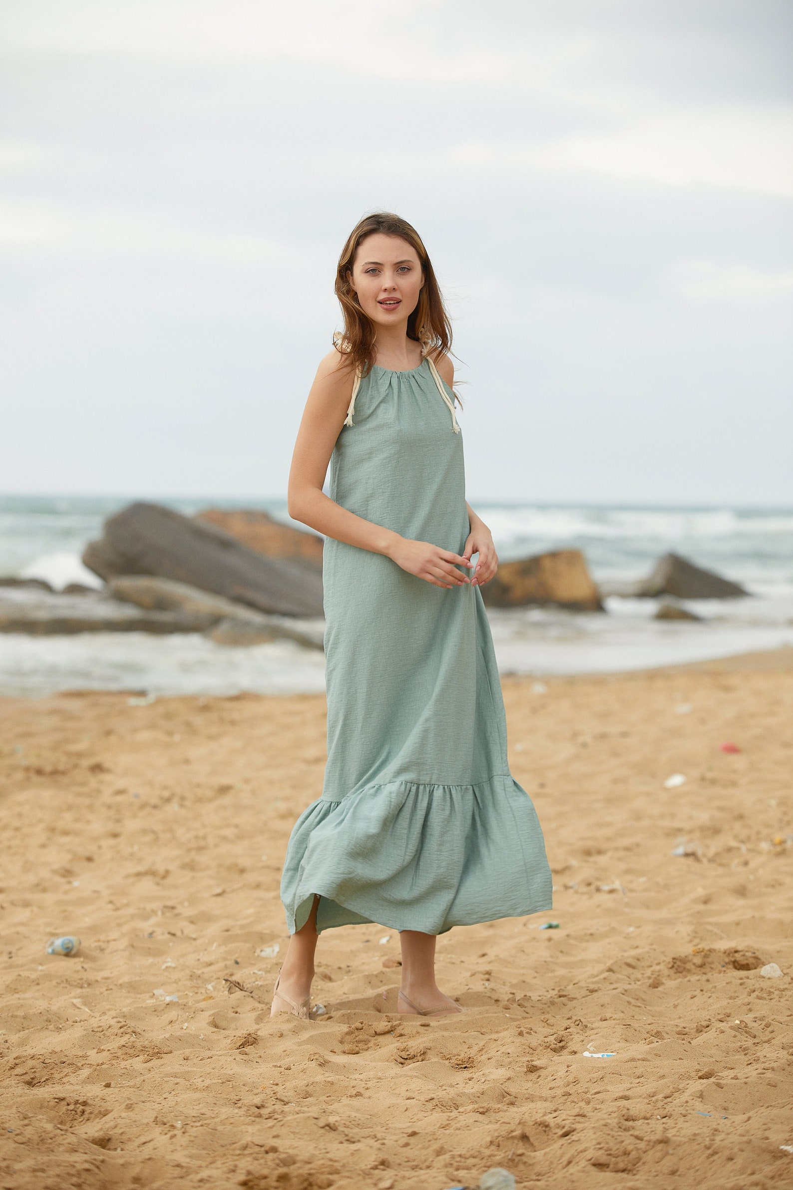 Maxi dress Vacation Long Dress Summer dress for women Etsy