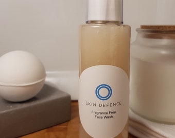 Skin Defence Fragrance Free Face Wash (with colloidal oatmeal & Vitamin E)