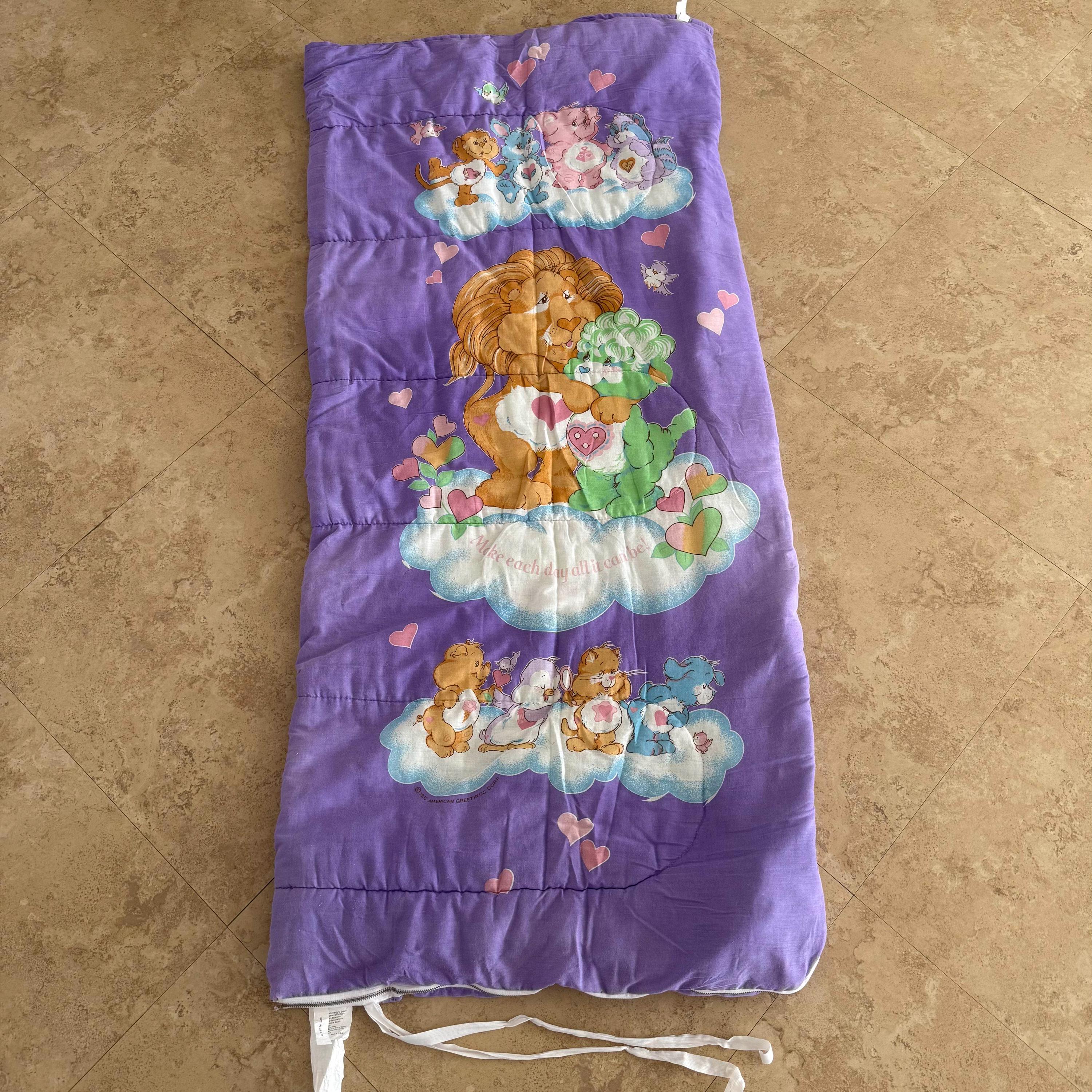 Vintage Care Bears Sleeping Bag - Etsy