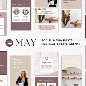 May Real Estate Posts | May Real Estate Marketing | Captions and Hashtags for Real Estate Agents | Social Media Realty | May Social Media