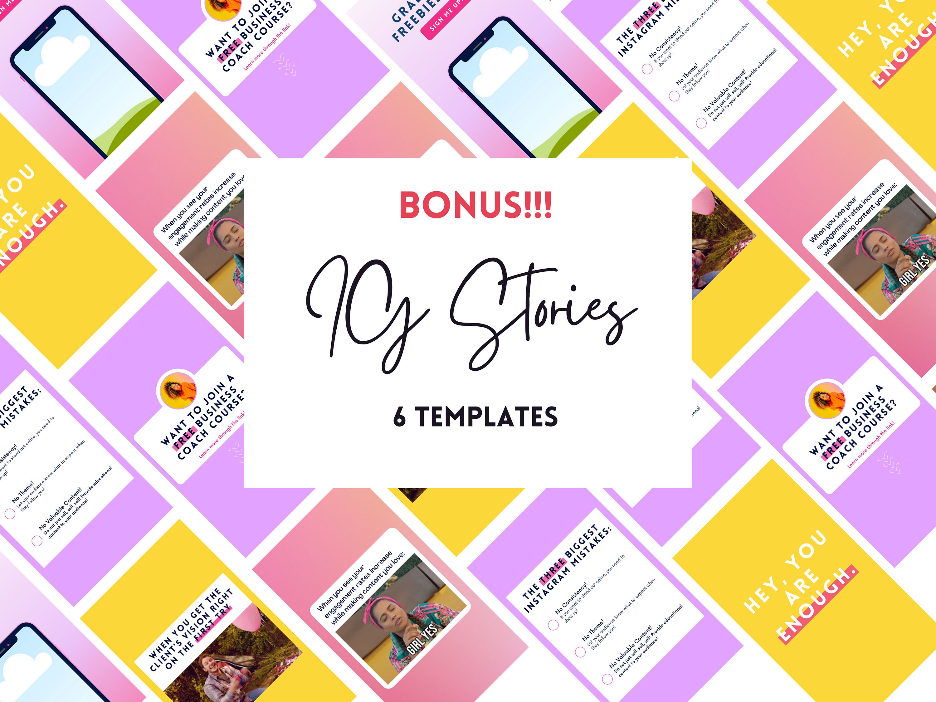 Coach Instagram Templates | Social Media Templates for Coaches ...