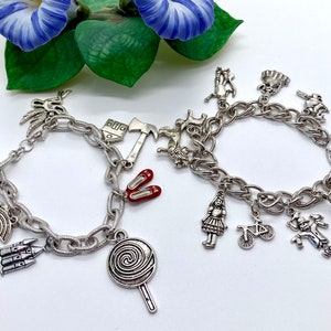 Wizard of Oz bracelet, Wizard of Oz jewelry, charm bracelet, Wizard of Oz charm bracelet, charm bracelet