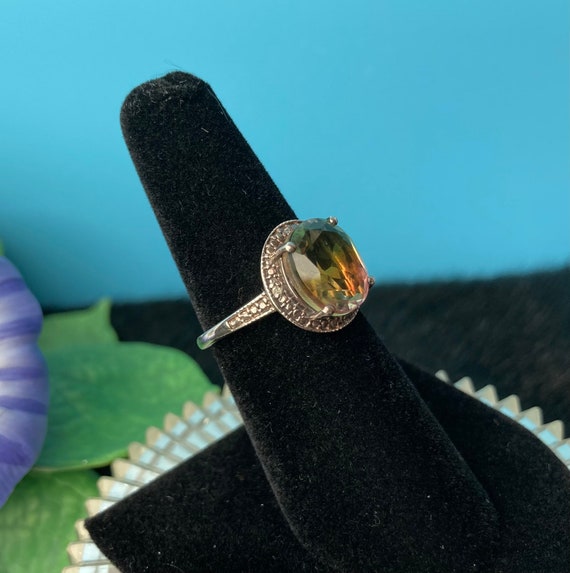 Sterling silver spinel ring - image 5