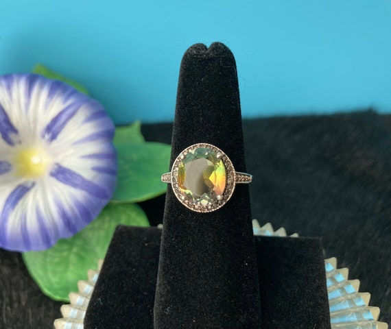 Sterling silver spinel ring - image 7