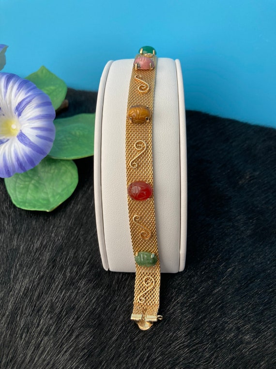 Krementz outlet scarab bracelet
