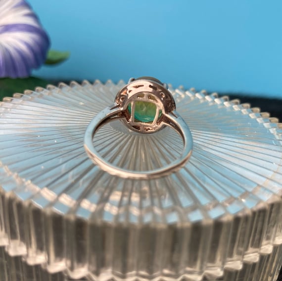 Sterling silver spinel ring - image 6