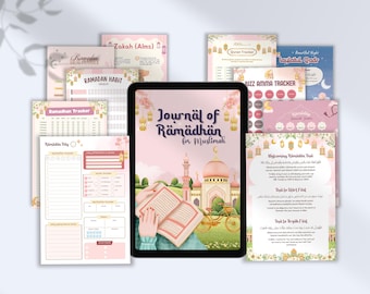 2025 My Best Ramadan Digital Journal, Ramadan Planner 2025 Print Islamic Goal Tracker Muslim Organizer for Ramadan 1446 Muslim Hijri Journal