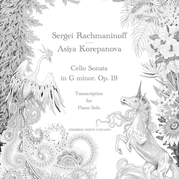 Rachmaninoff-Korepanova: Transcription of Cello Sonata for piano solo