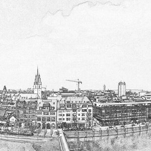 Panorama  Stadt Friedrichshafen