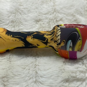 Silicone Pipe, Unbreakable Pipe, Pipe, Silicone Pipe, Pipe, Pipe with Glass Bowl, Colorful Pipe, Cute Pipe