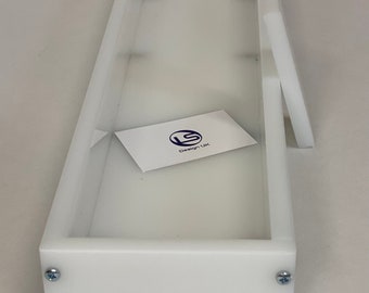 62cmx10.5cm HDPE Reusable Epoxy Resin Coaster Mould/Mold - UK