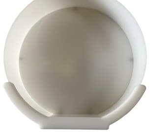 350mm Diameter HDPE Reusable Epoxy Resin Flat Foot Round Mould/Mold - UK