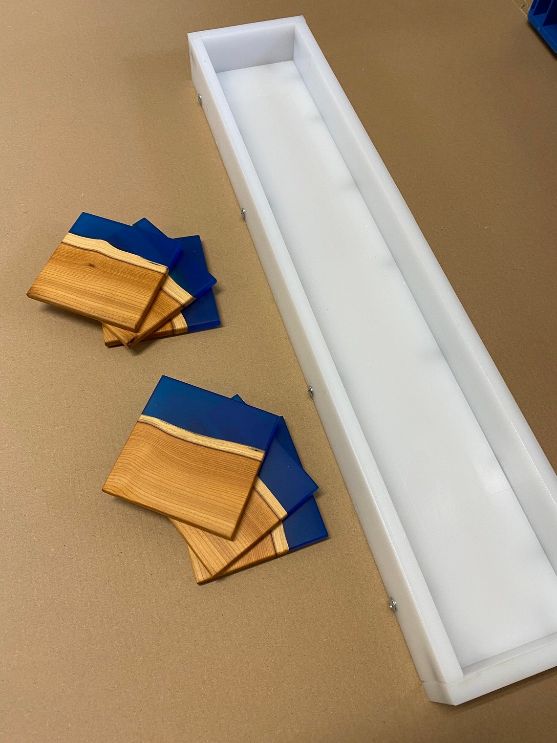 HDPE Reusable Epoxy Resin Coaster Mould/mold UK Etsy Australia