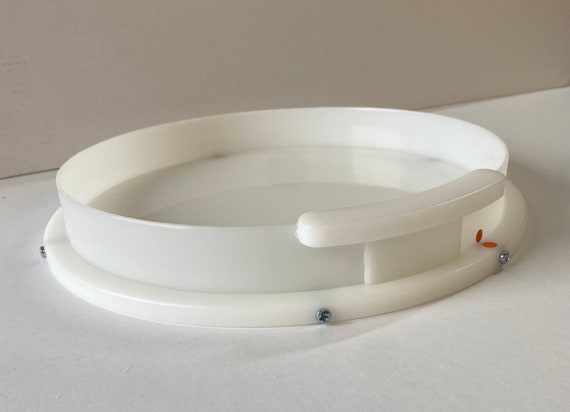 300mm Diameter HDPE Reusable Epoxy Clock/ Round Mould/Mold - UK
