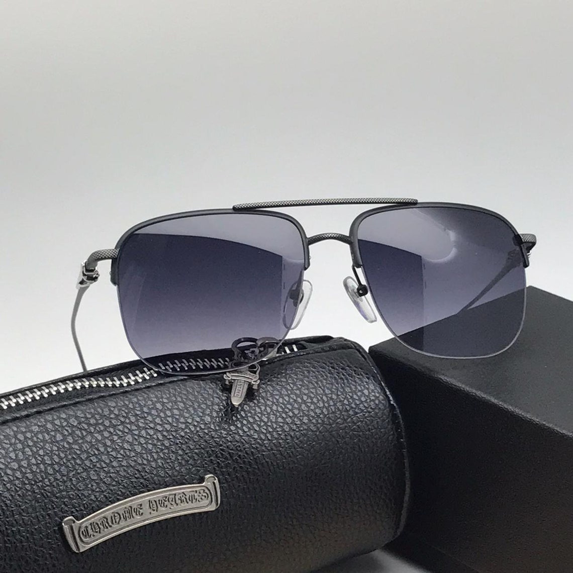Men's sunglasses Chrome Hearts Etsy