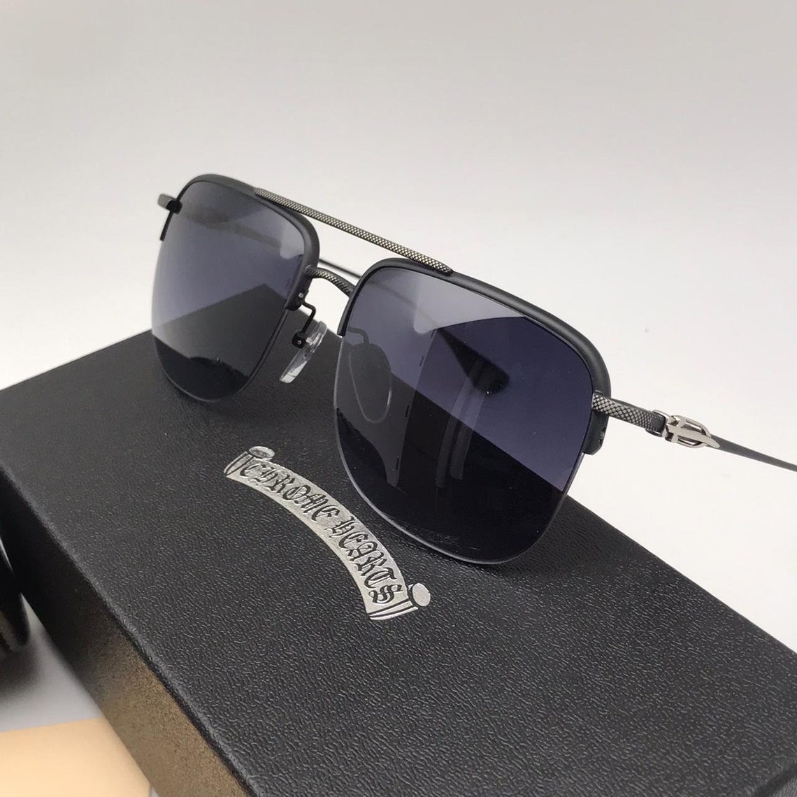 Men's sunglasses Chrome Hearts Etsy