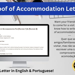 Proof of Accommodation Letter