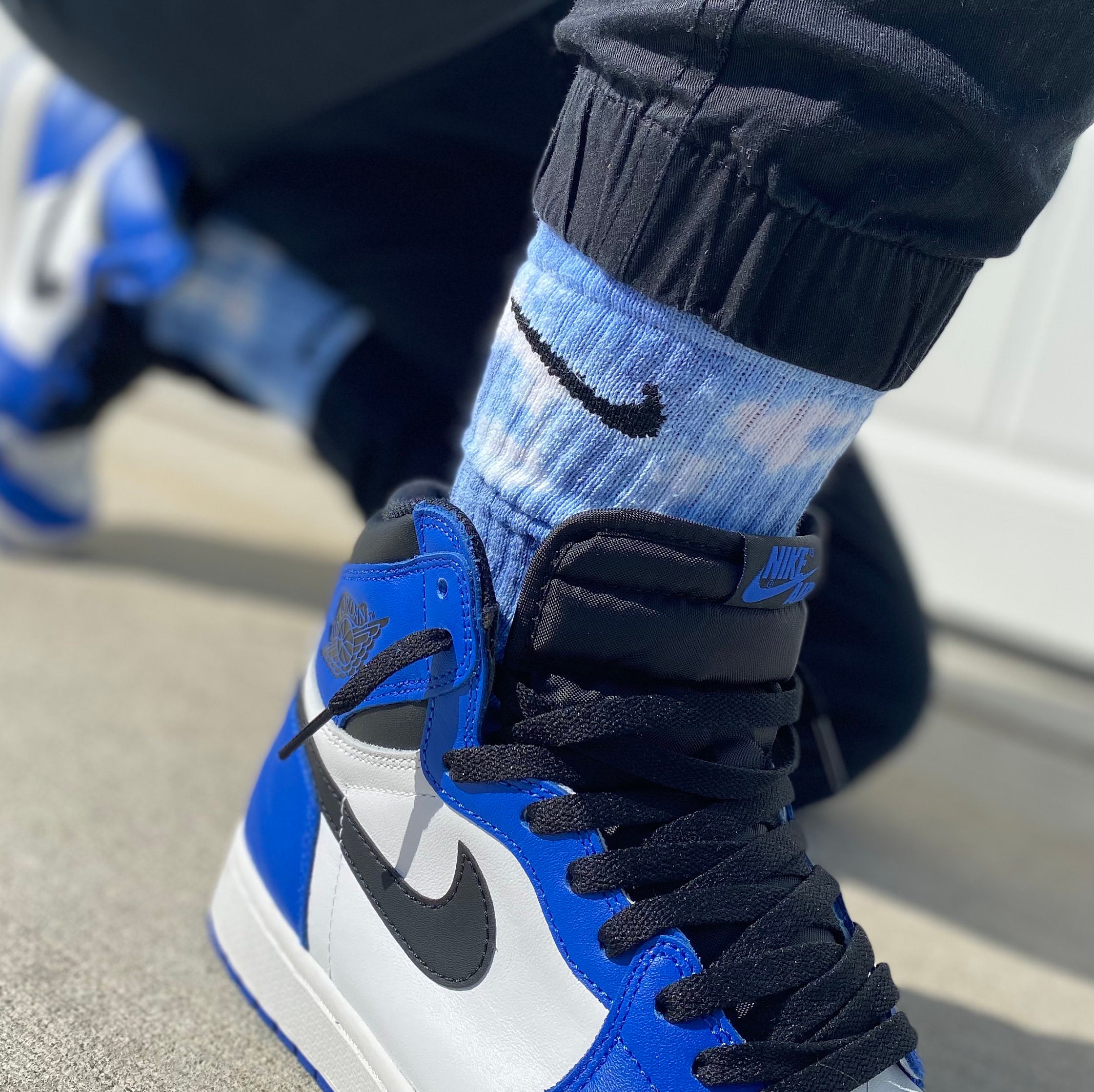 Calze Nike Hand Tie-Dye Crew by RHOOTS | Etsy Italia