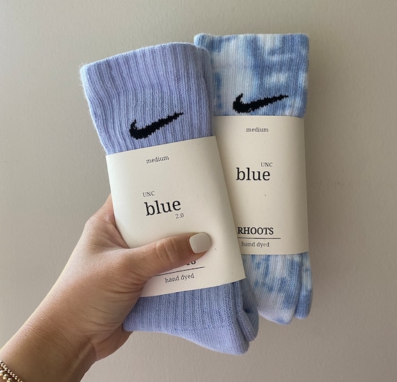 Nike Socks Custom Tie Dye Official Dri Fit Crew Womens Mens 8 Colors Medium