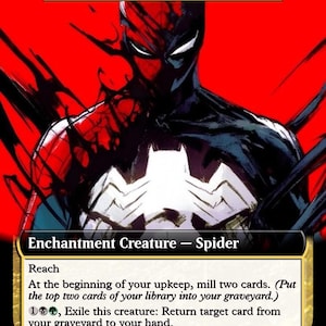 Cosmic Spiderman Mtg Deck - Etsy Cosmic Spiderman Mtg Deck - Etsy