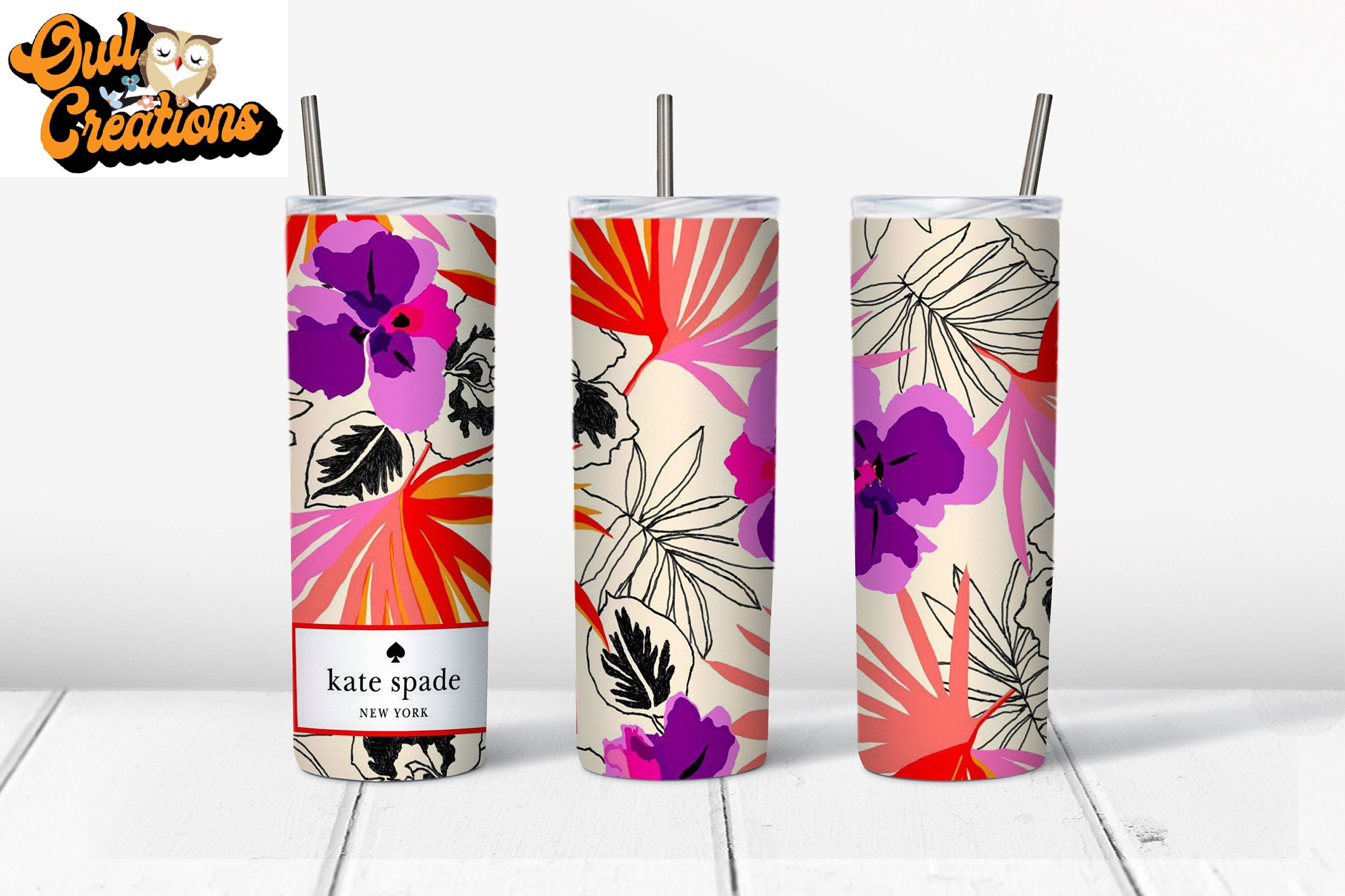 Kate Spade Tumbler Download Etsy