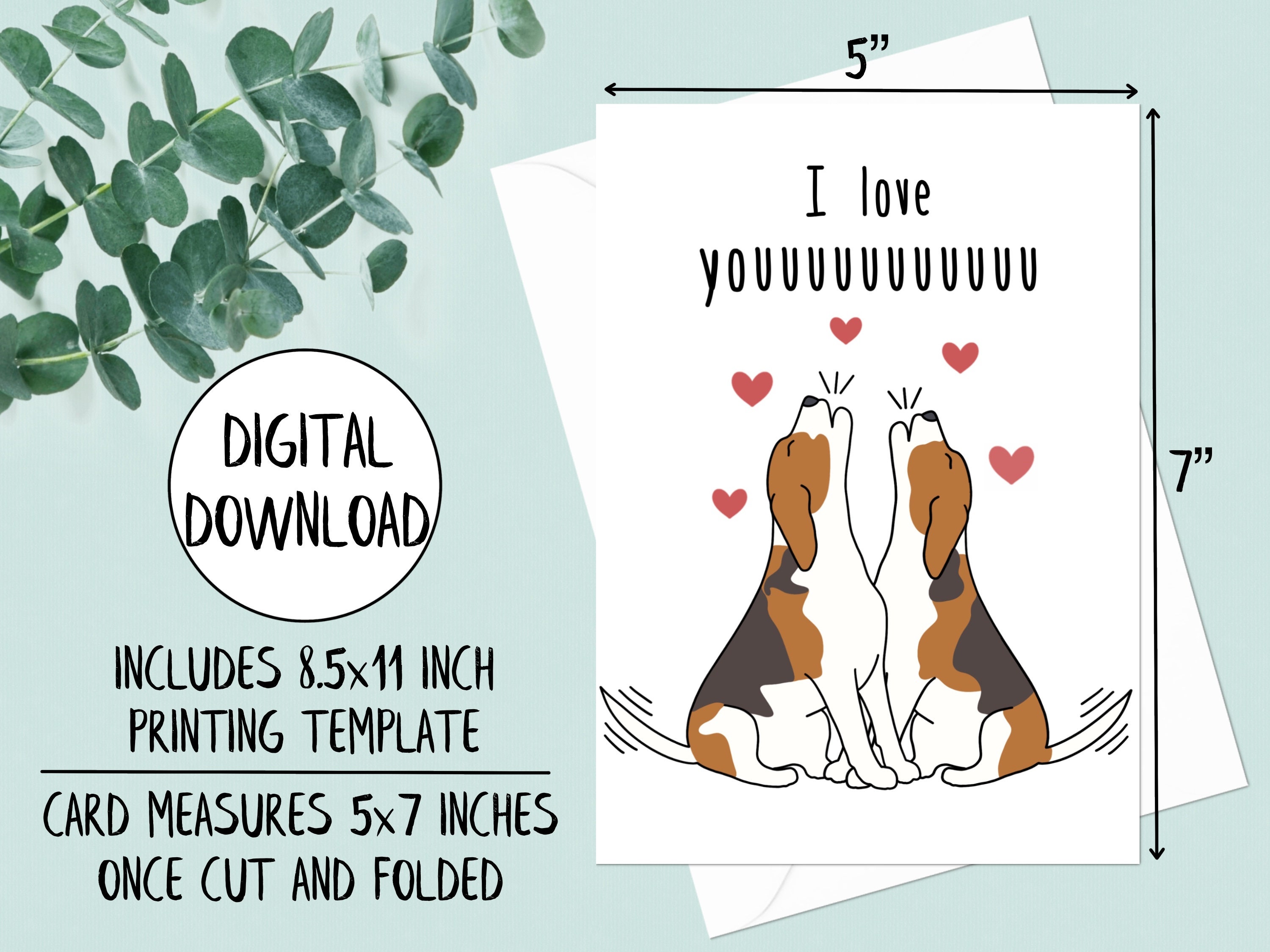 Printable Anniversary Card Funny Dog Anniversary Card for - Etsy