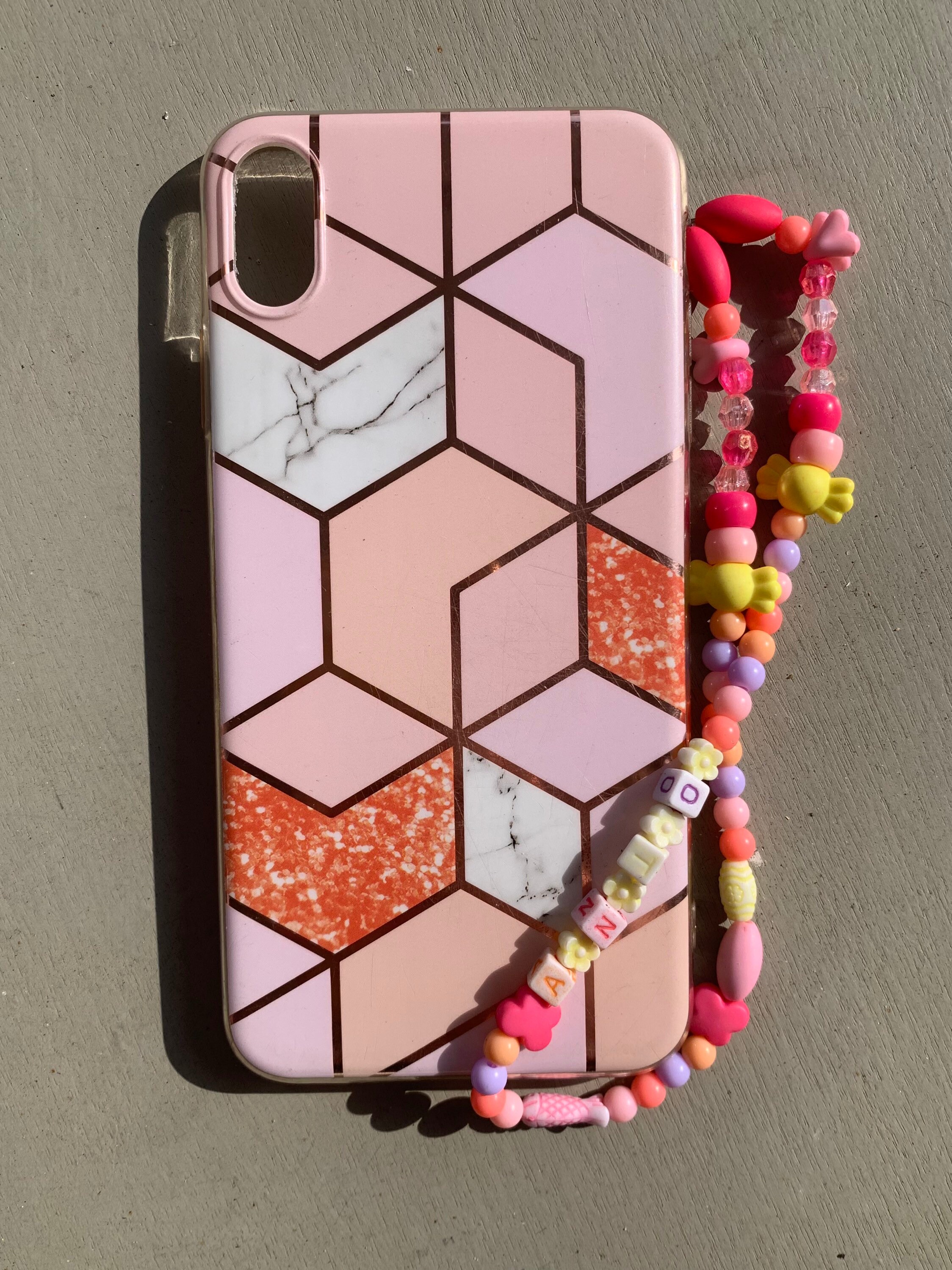 Colorful and trendy phone charm for your phone Etsy