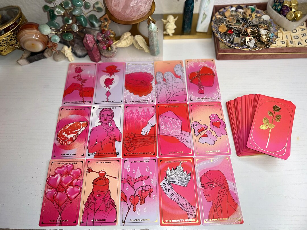 The Final Rose Tarot. 5min Rec. Reading. - Etsy
