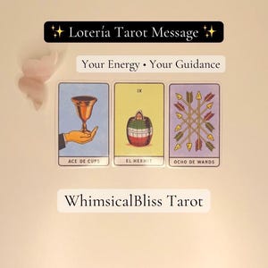 El Tarot | Lotería Edition | 5-Minute Recorded General Reading | Intuitive Energy & Mexican Symbolism